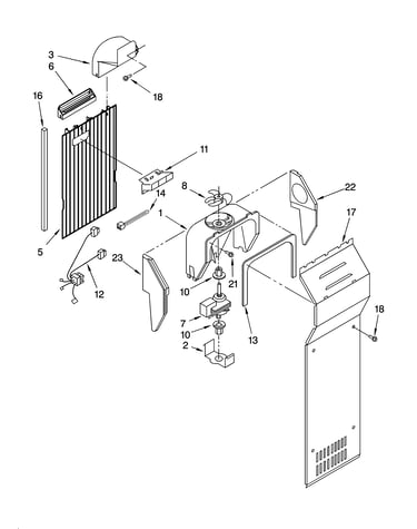 Air flow parts