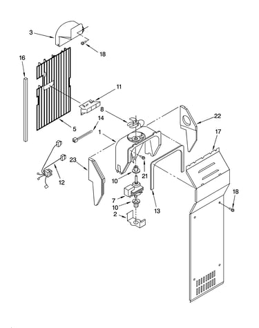 Air flow parts