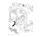 Whirlpool 7MLGR4634JQ4 cabinet parts diagram