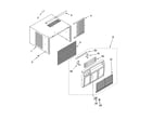 Whirlpool ACD052PP0 cabinet parts diagram