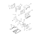 Whirlpool ACQ058PP0 air flow and control parts diagram
