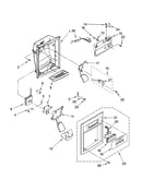 Dispenser front parts
