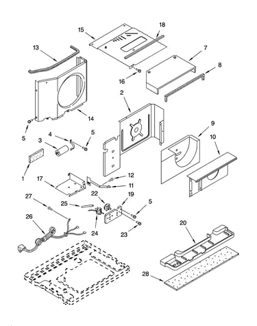 Air flow and control parts
