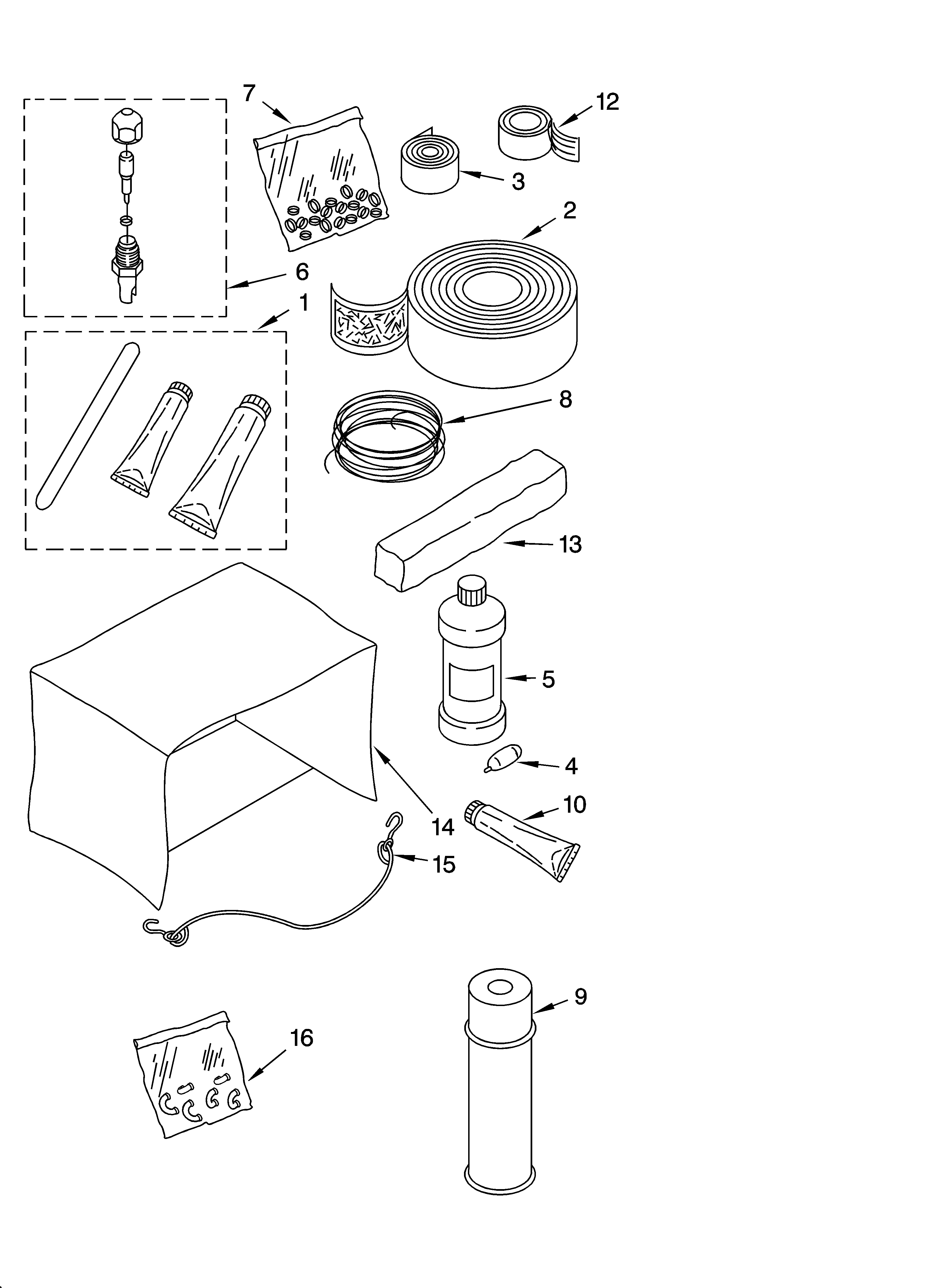 Optional  parts (not included)