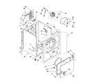 Crosley CEDX463MQ1 cabinet parts diagram