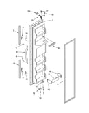 Freezer door parts