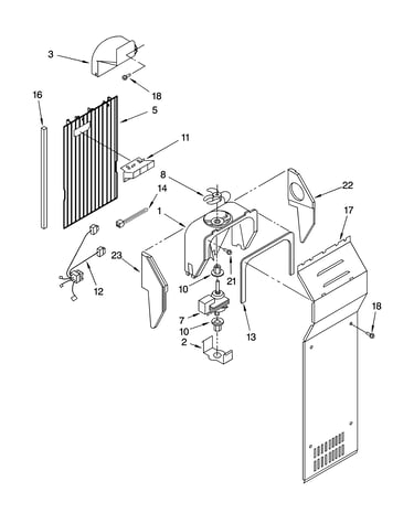 Air flow parts