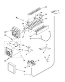 Icemaker parts, parts not illustrated