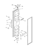 Freezer door parts