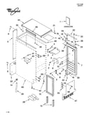 Cabinet liner and door parts