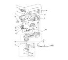 KitchenAid KT2651-3 case, gearing and planetary unit diagram
