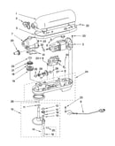 Case, gearing and planetary unit