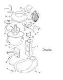 Base and pedestal unit accessory parts
