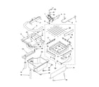 KitchenAid KUIA15NRHS6 evaporator ice cutter grid and water parts diagram