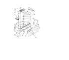 KitchenAid KUIA15NRHS6 control panel parts diagram