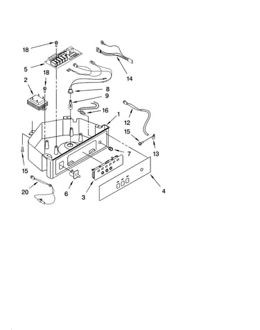 Control panel parts