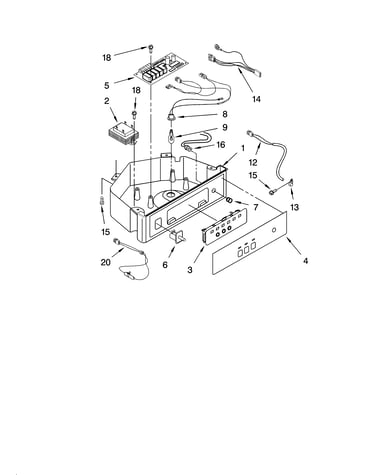 Control panel parts