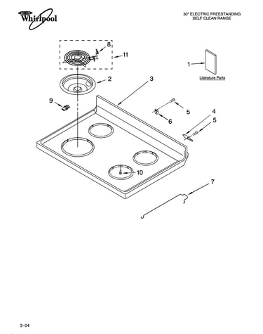Cooktop parts