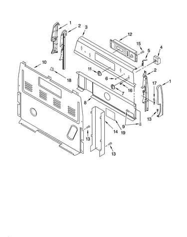Control panel parts