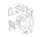 Whirlpool RF340BXKW1 chassis parts diagram