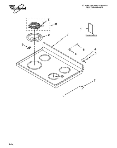 Cooktop parts