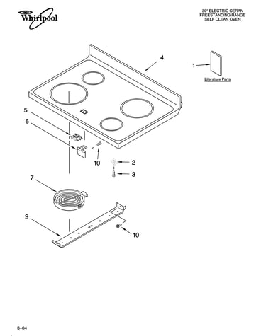 Cooktop parts