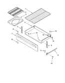 Drawer & broiler parts, miscellaneous parts
