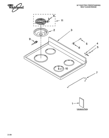 Cooktop parts