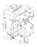 Control and rear panel parts