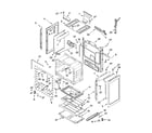 Whirlpool SF367LEMB1 chassis parts diagram