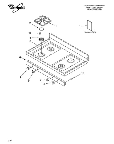 Cooktop parts