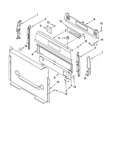 Control panel parts