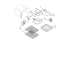 Estate TES400PXMQ0 oven parts, miscellaneous parts diagram