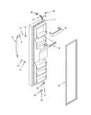 Freezer door parts