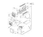 Whirlpool 6GD25DCXHS04 icemaker parts, parts not illustrated diagram