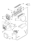 Icemaker parts, parts not illustrated