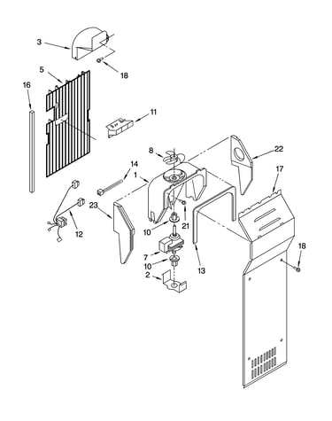 Air flow parts