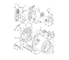 Whirlpool 7MLGR5620MQ1 bulkhead parts diagram