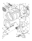 Bulkhead parts and optional parts (not included)