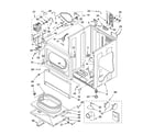 Whirlpool CEE2790KQ2 cabinet parts diagram