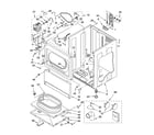 Whirlpool CEM2750KQ3 cabinet parts diagram