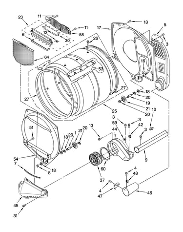 Bulkhead parts and optional parts ( not included )