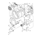 Whirlpool CGM2761KQ3 bulkhead parts and optional parts (not included) diagram