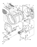 Bulkhead parts and optional parts (not included)