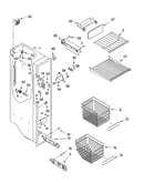 Freezer liner parts