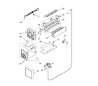 Whirlpool ED5NHAXNQ01 icemaker parts, parts not illustrated diagram
