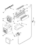 Icemaker parts, parts not illustrated