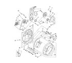 Whirlpool GEW9878PW0 bulkhead parts diagram