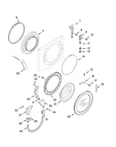 Door and latch parts