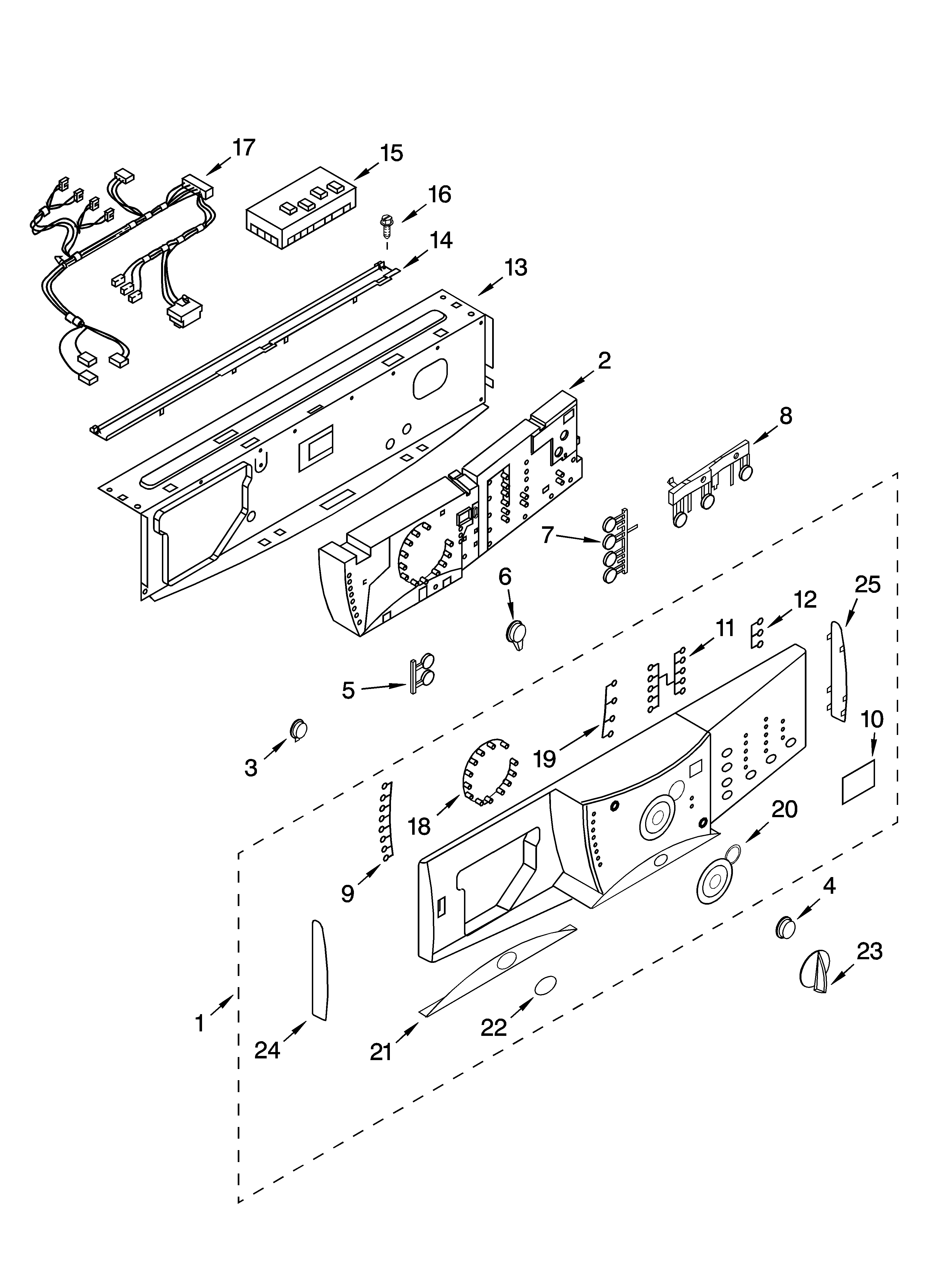 CONTROL PANEL PARTS